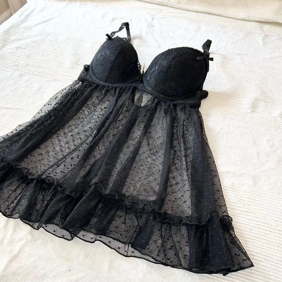 Rene Rofe Push Up Babydoll Top - Picture 4 of 11